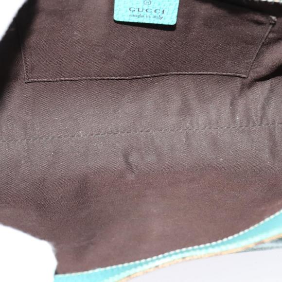 GUCCI GG Canvas New Jackie Shoulder Bag Beige Gold 124409 Auth EC820 - Picture 11 of 16